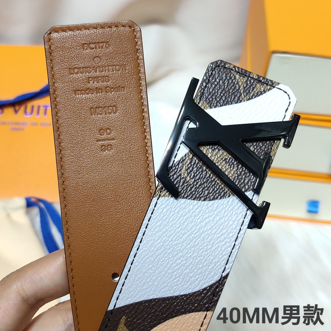 L*ouis V*uitton Belts Top Quality 40MM
