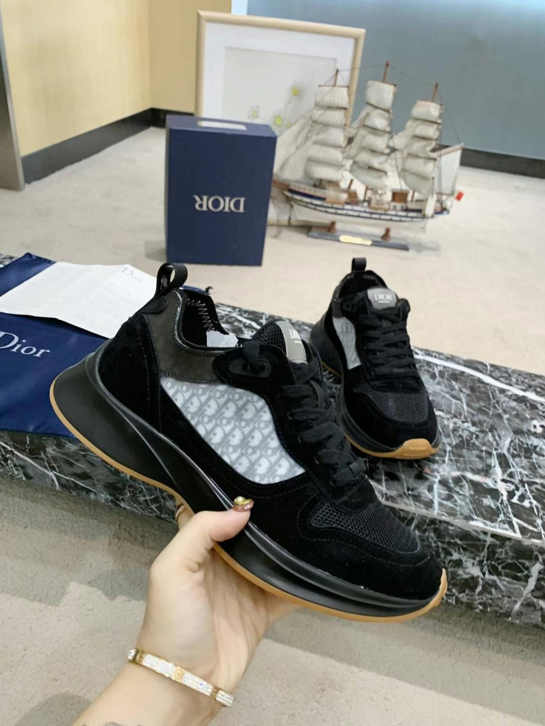 Men Women D*ior Top Sneaker