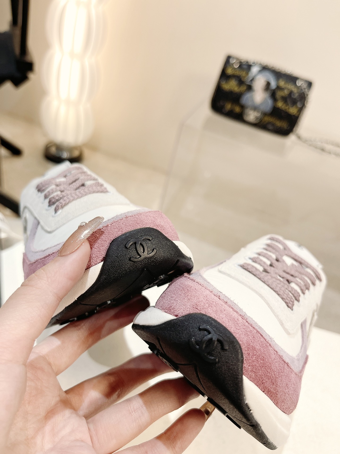 Women C*hanel Top Sneaker