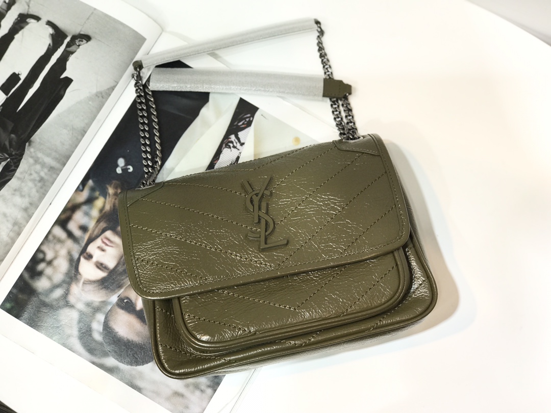Y*SL Top Bag 22*16.5*7.5cm