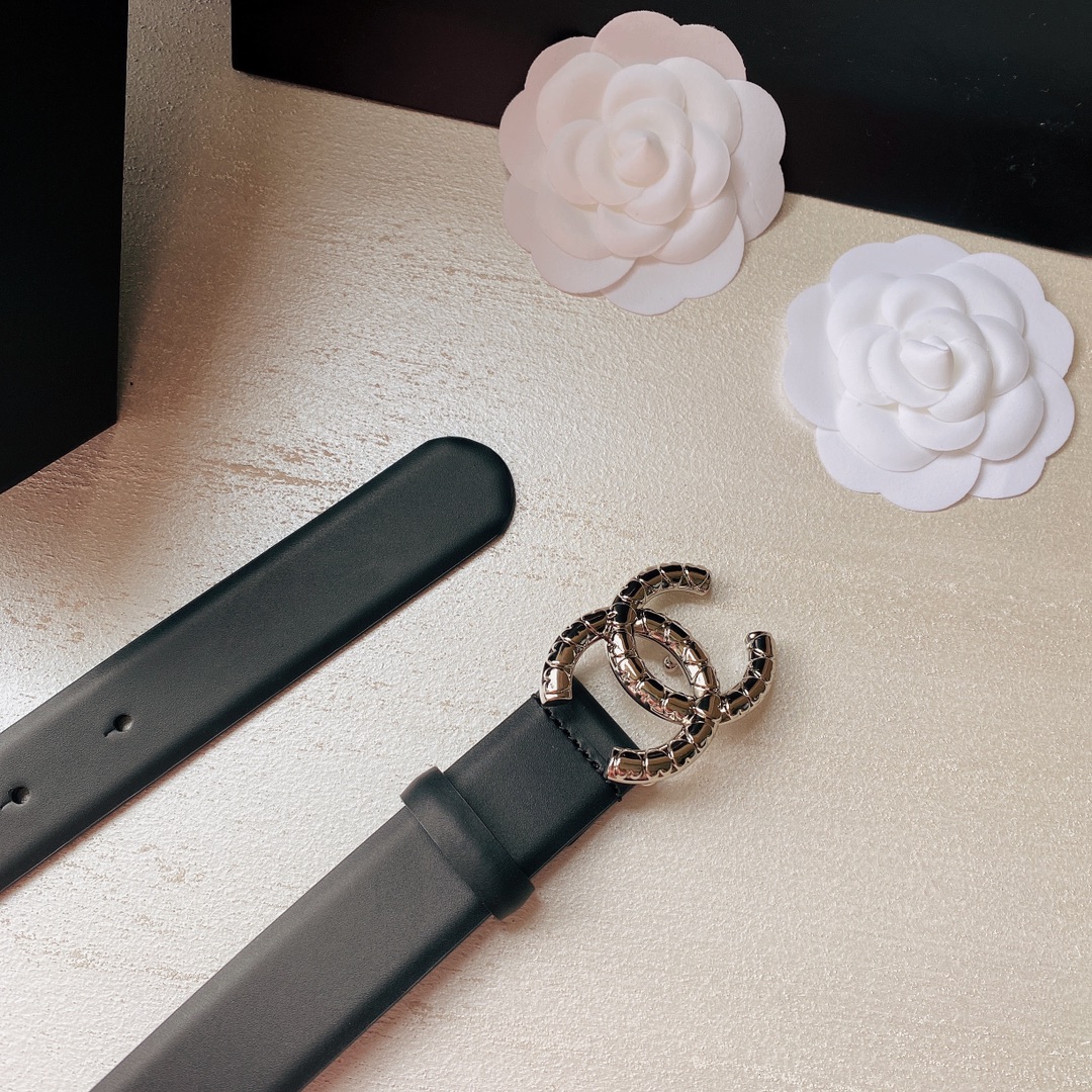C*hanel Belts Top Quality 30MM