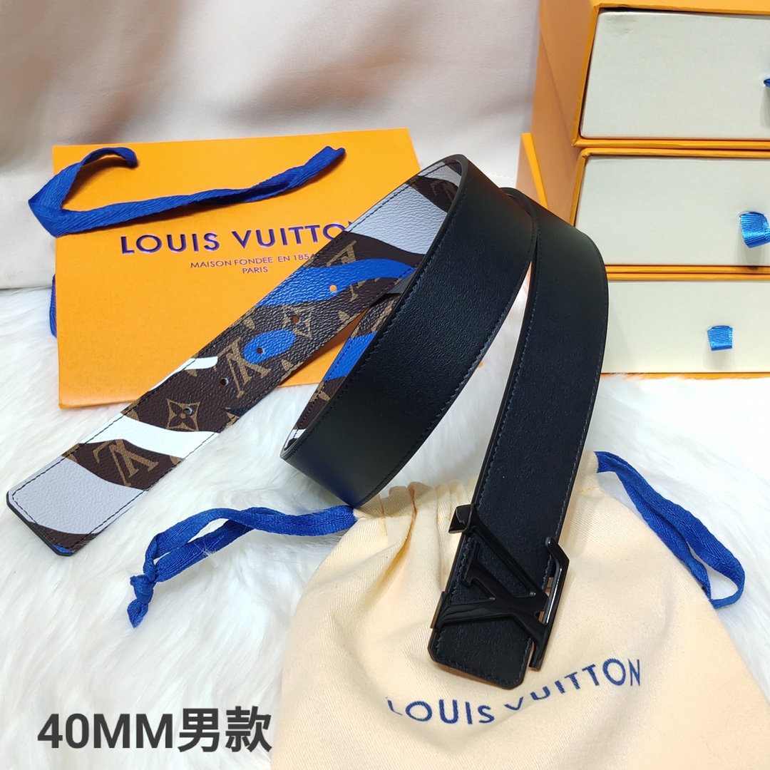 L*ouis V*uitton Belts Top Quality 40MM