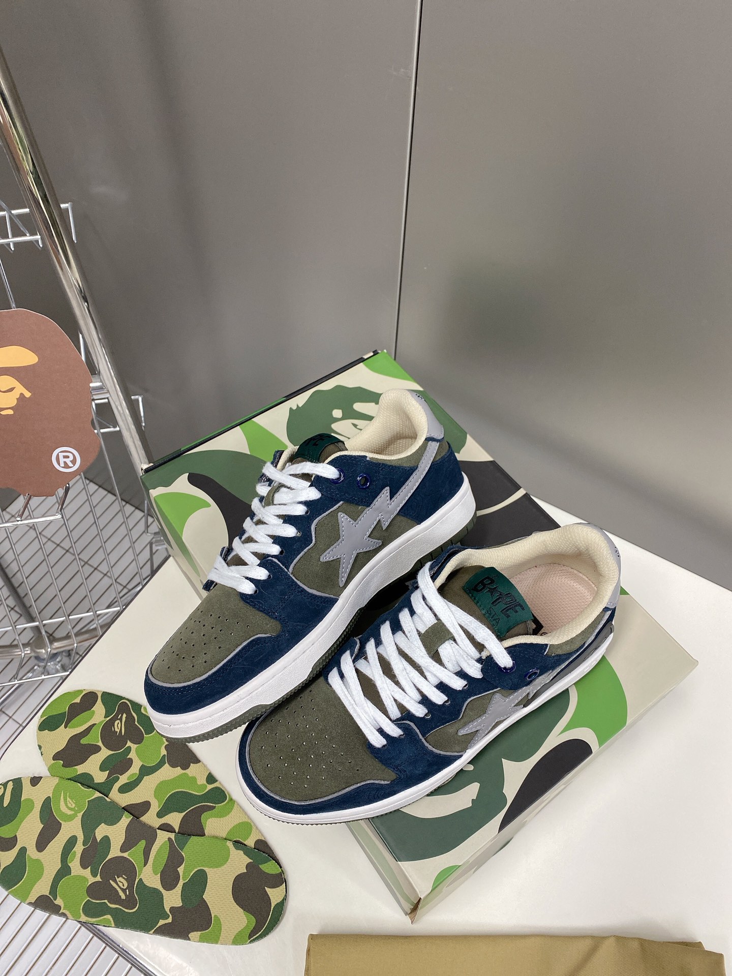 Men Women B*ape Top Sneaker