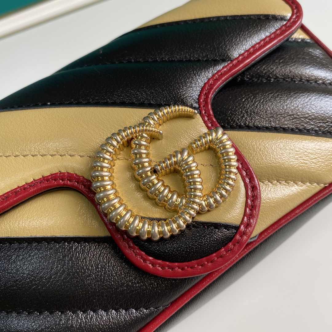 G*ucci Bag Top Quality 16.5*10.2*5.1cm