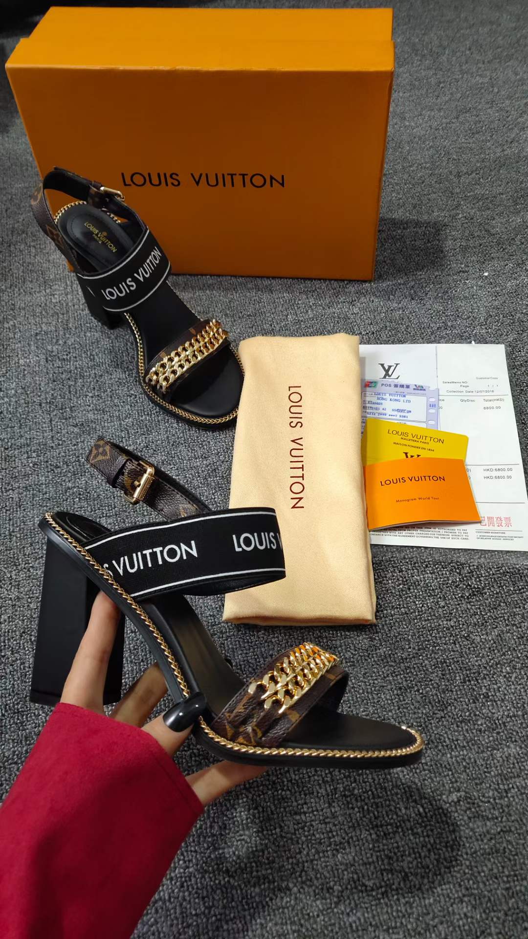 Women L*ouis V*uitton Top Slippers