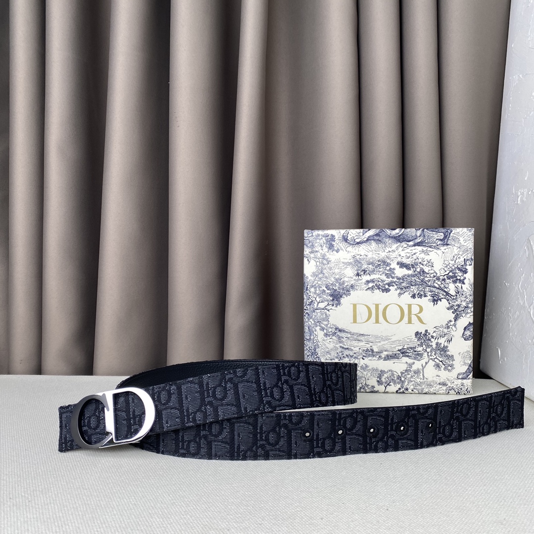 D*ior Belts Top Quality 35MM