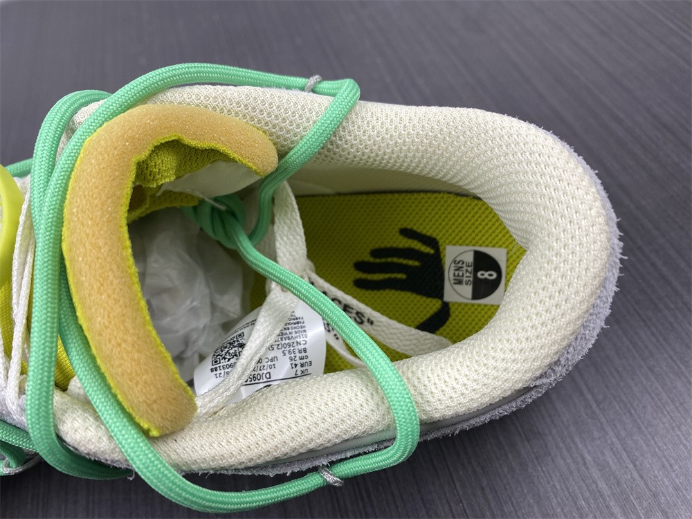 from O*ff-W*hite x Nike Dunk Low