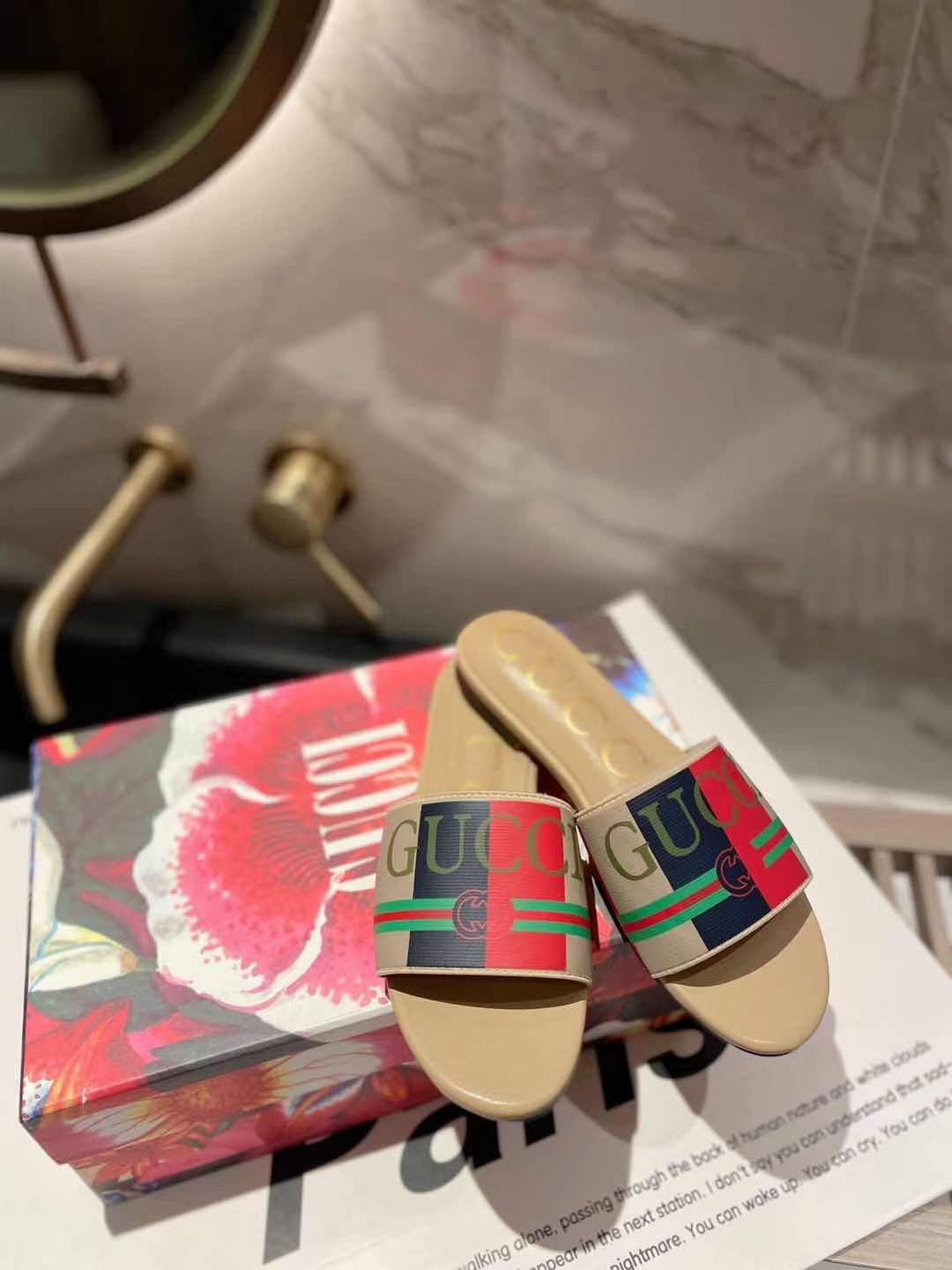 Women G*ucci Top Sandals