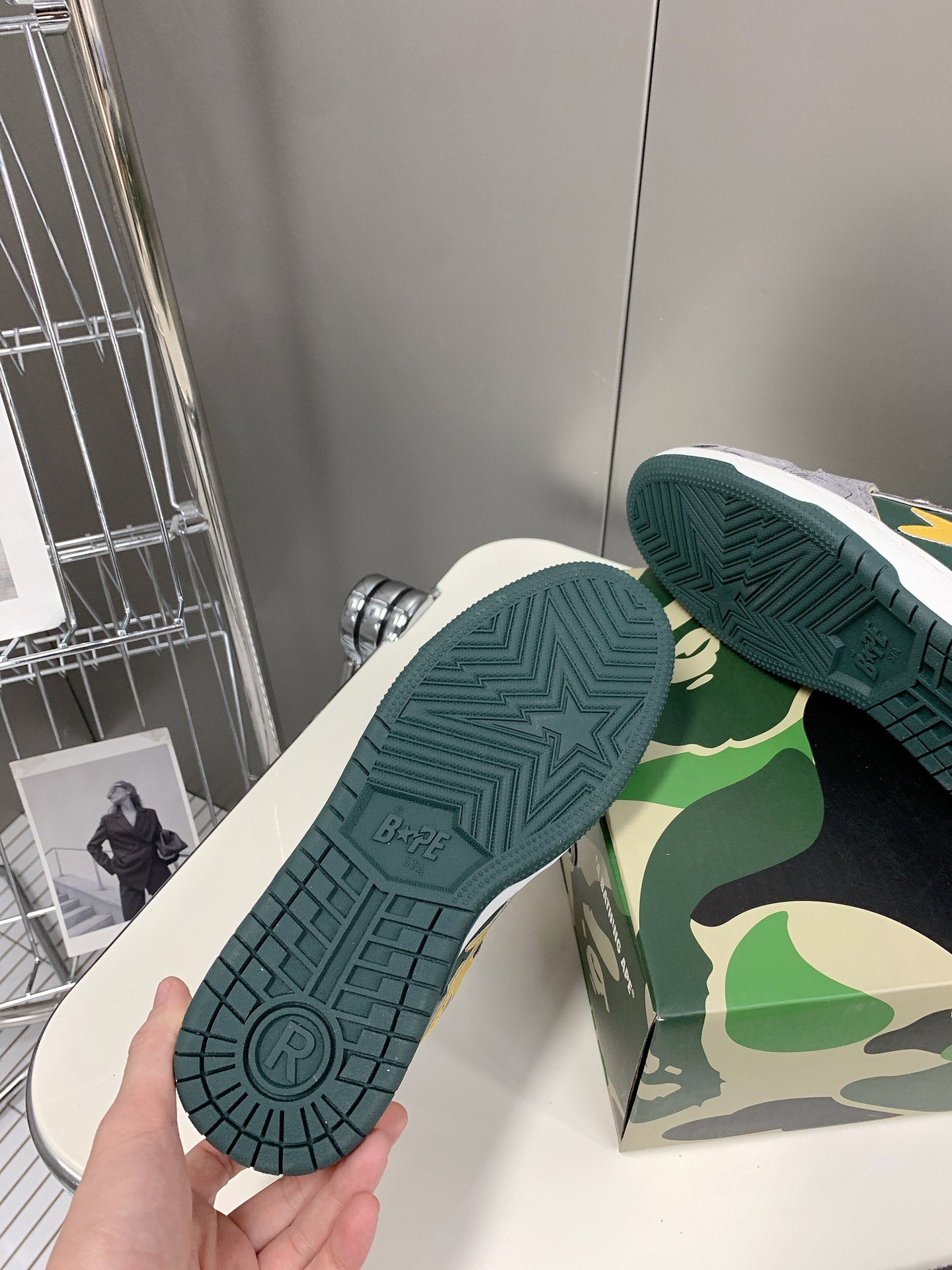 Men Women B*ape Top Sneaker