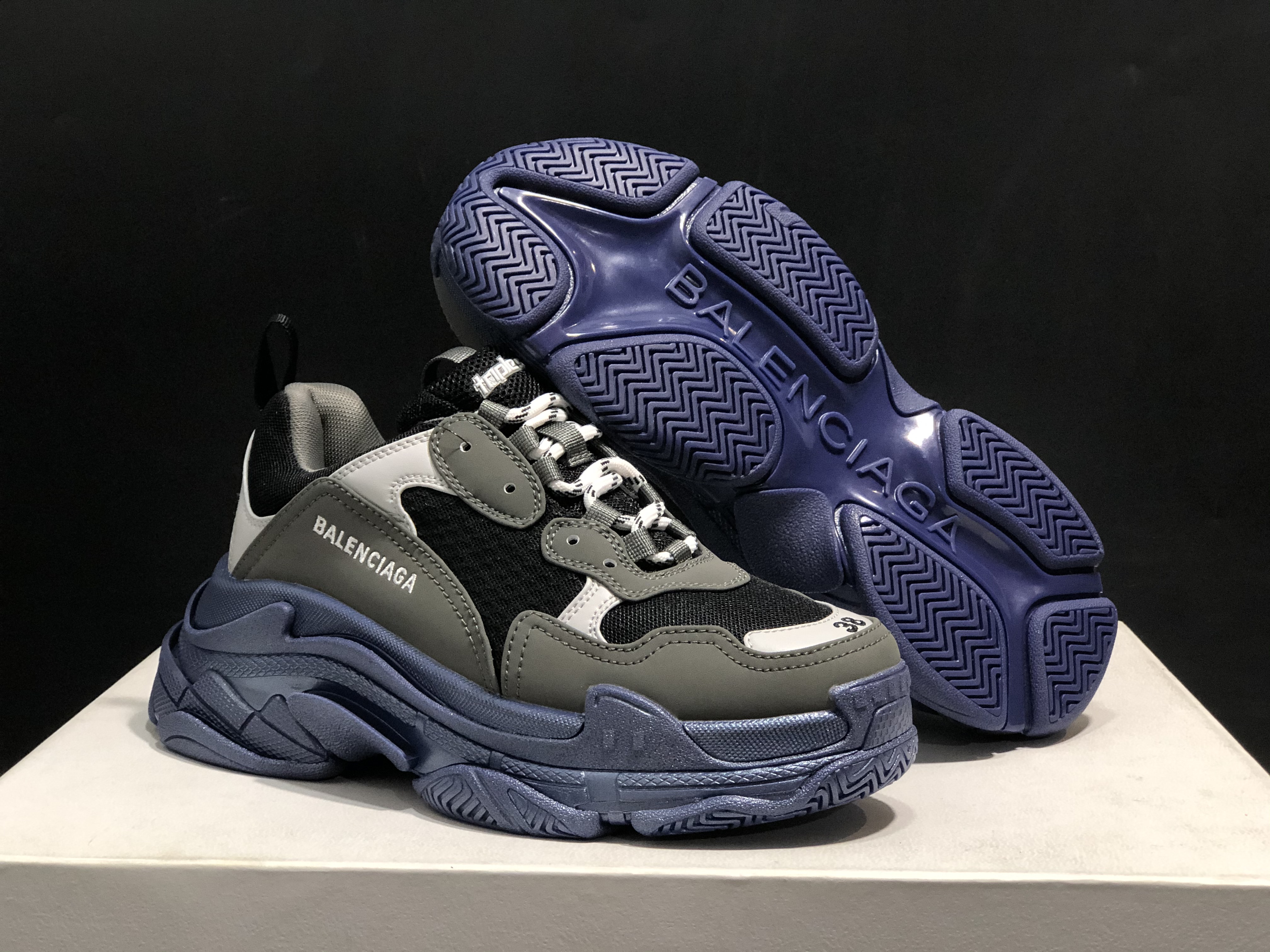 Men Women B*alenciaga Top Sneaker