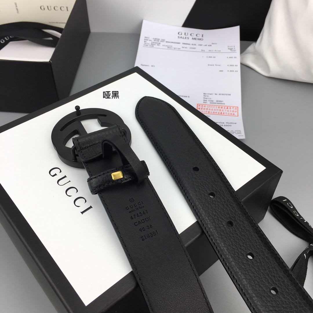 G*ucci Belts Top Quality 40mm