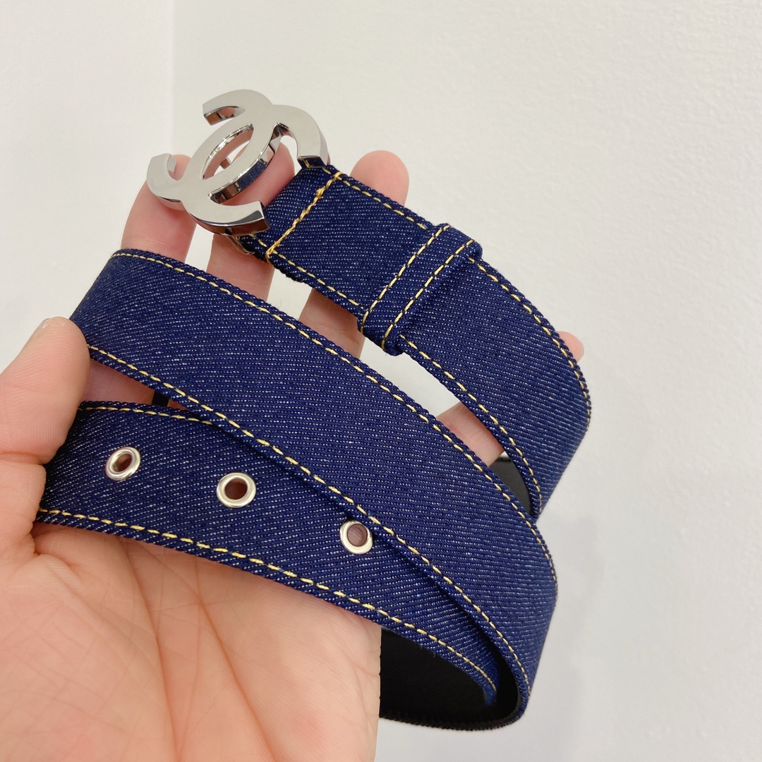 C*hanel Belts Top Quality 30MM