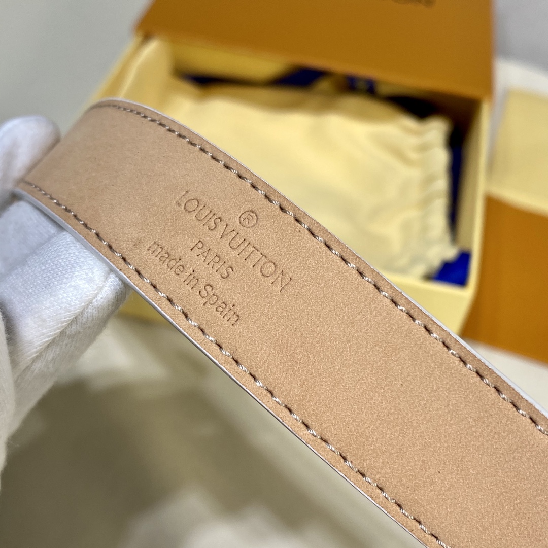 L*ouis V*uitton Belts Top Quality 25MM