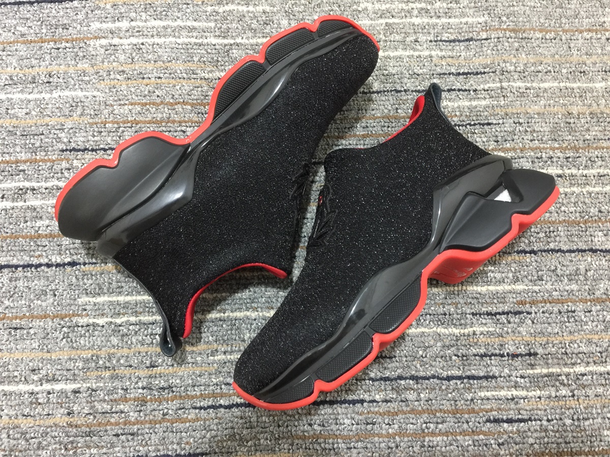 C*ristian L*uboutin Red Runner Sneaker