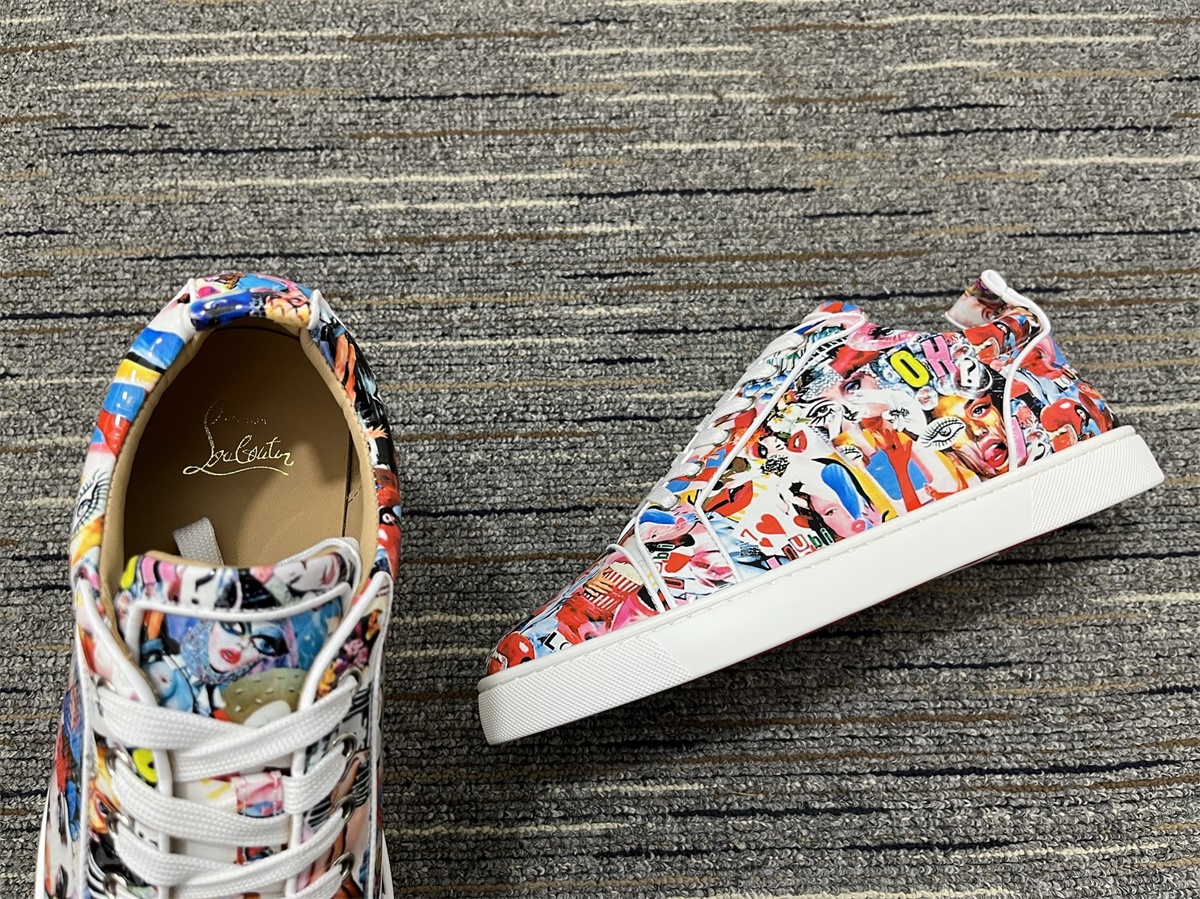 Men C*hristian L*ouboutin Low Top Sneakers