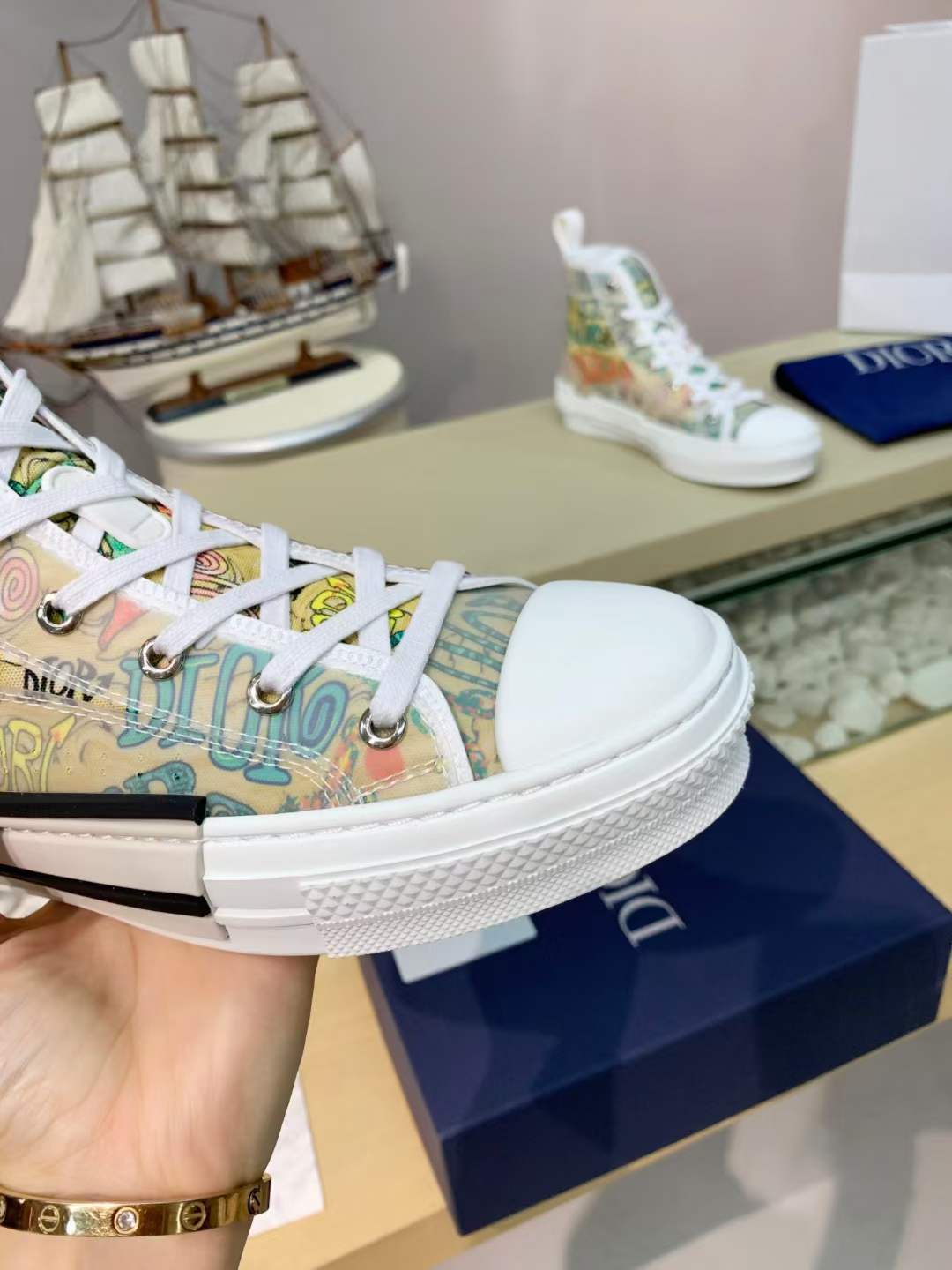 Men Women D*or Top Sneaker