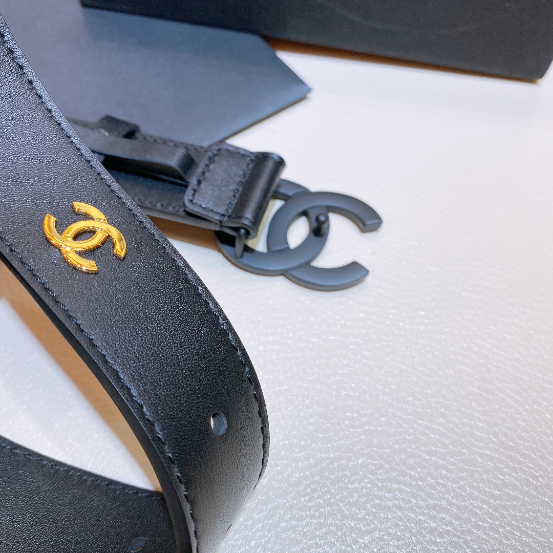 C*hanel Belts Top Quality 30MM