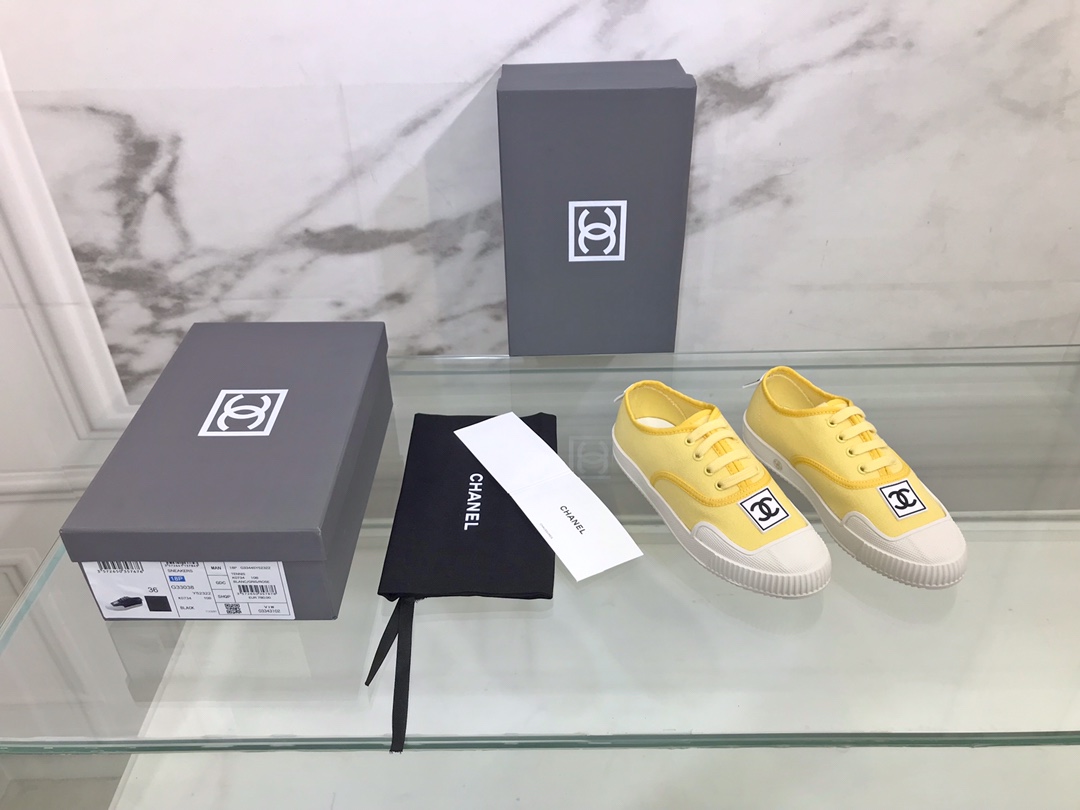 Women C*hanel Top Sneaker