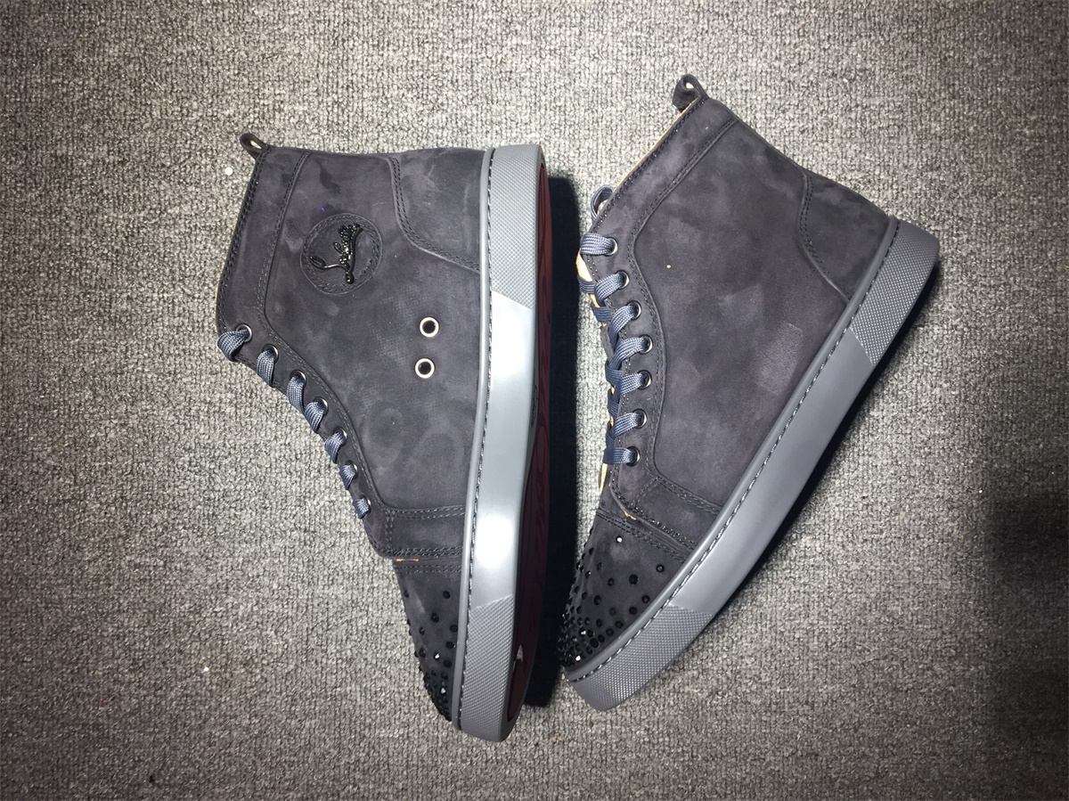 C*ristian L*uboutin Suede Leather Sneaker