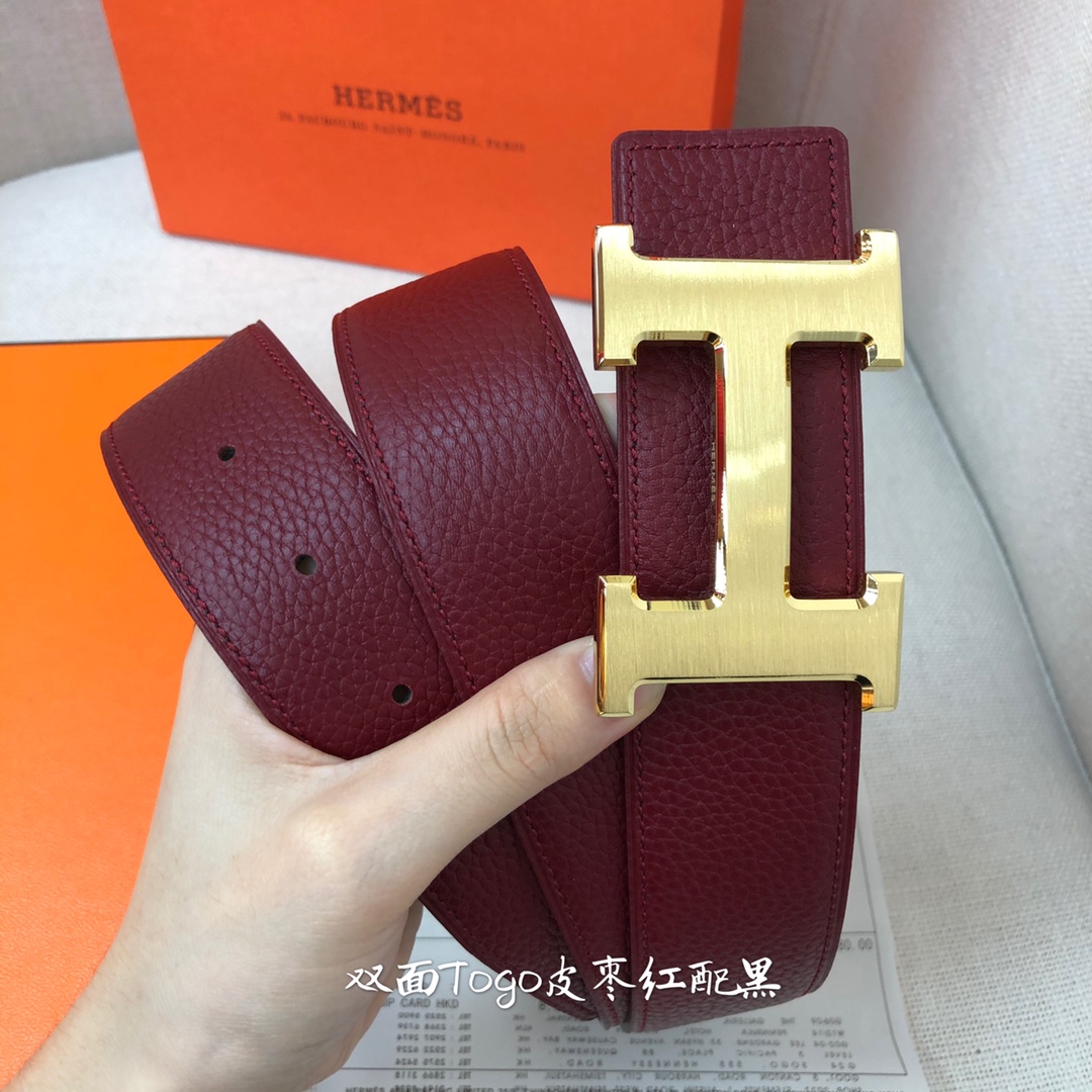 H*ermes Belts Top Quality 3.8CM