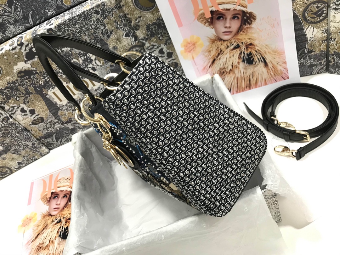 D*ior Top Bag 24*20*11cm