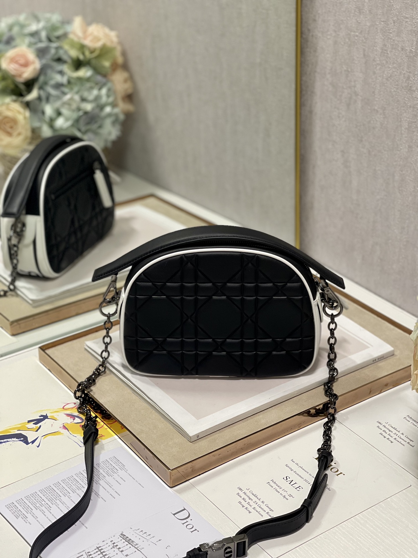 D*ior Bag Top Quality 22*7*15.5CM