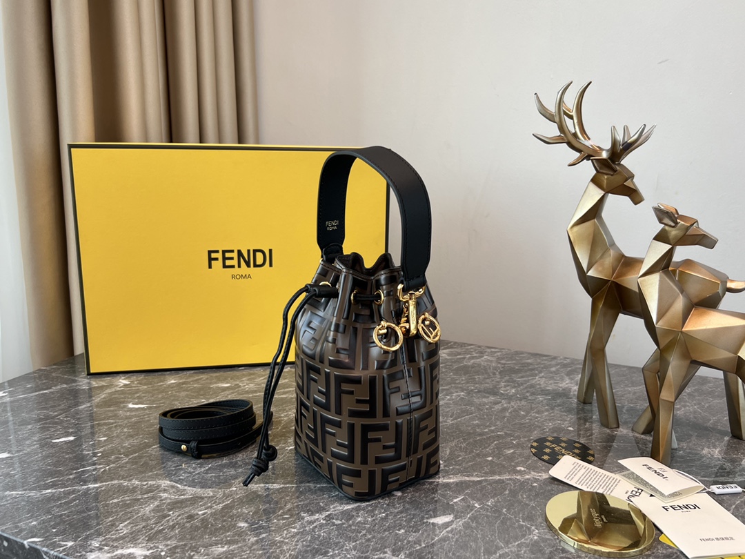 F*endi Bag Top Quality 12*10*18CM