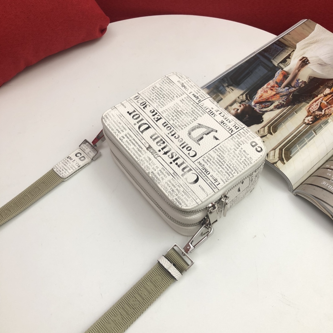 D*ior Top Bag 17*13*6.5cm