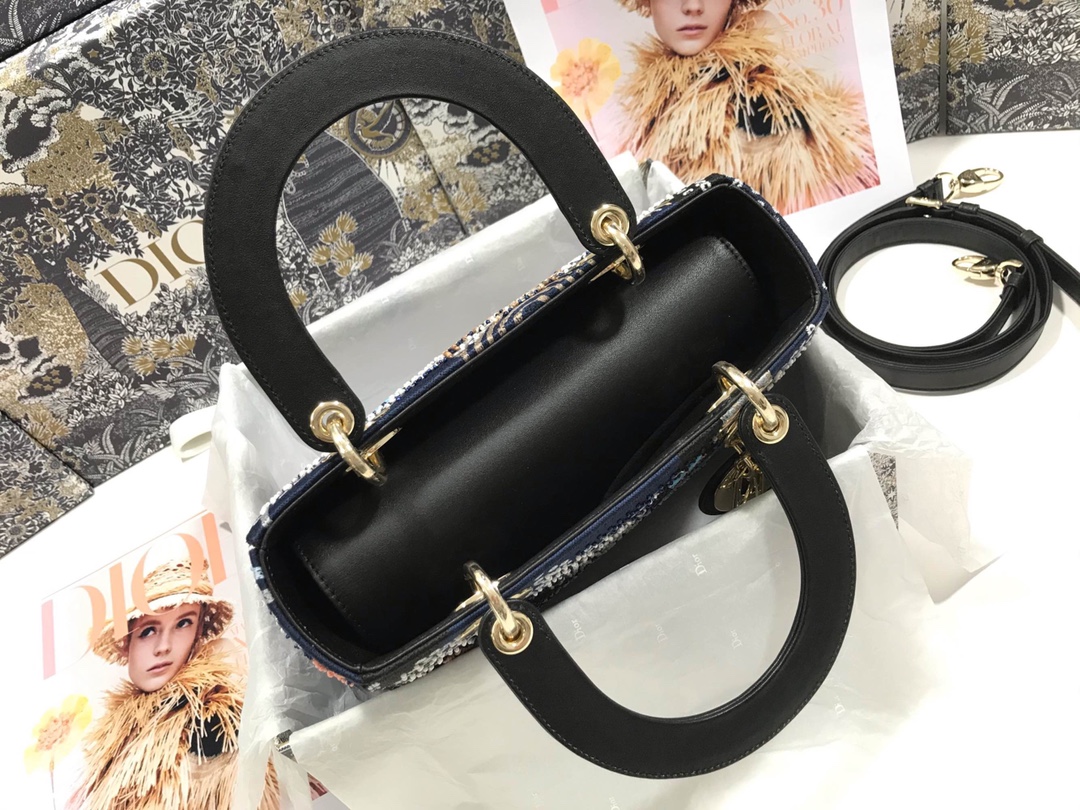 D*ior Top Bag 24*20*11cm