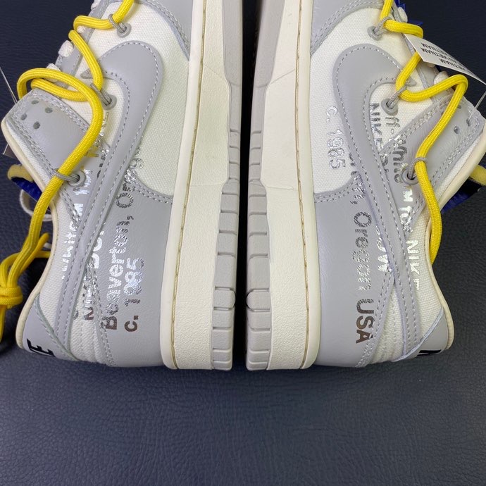 from O*ff-W*hite x Nike Dunk Low