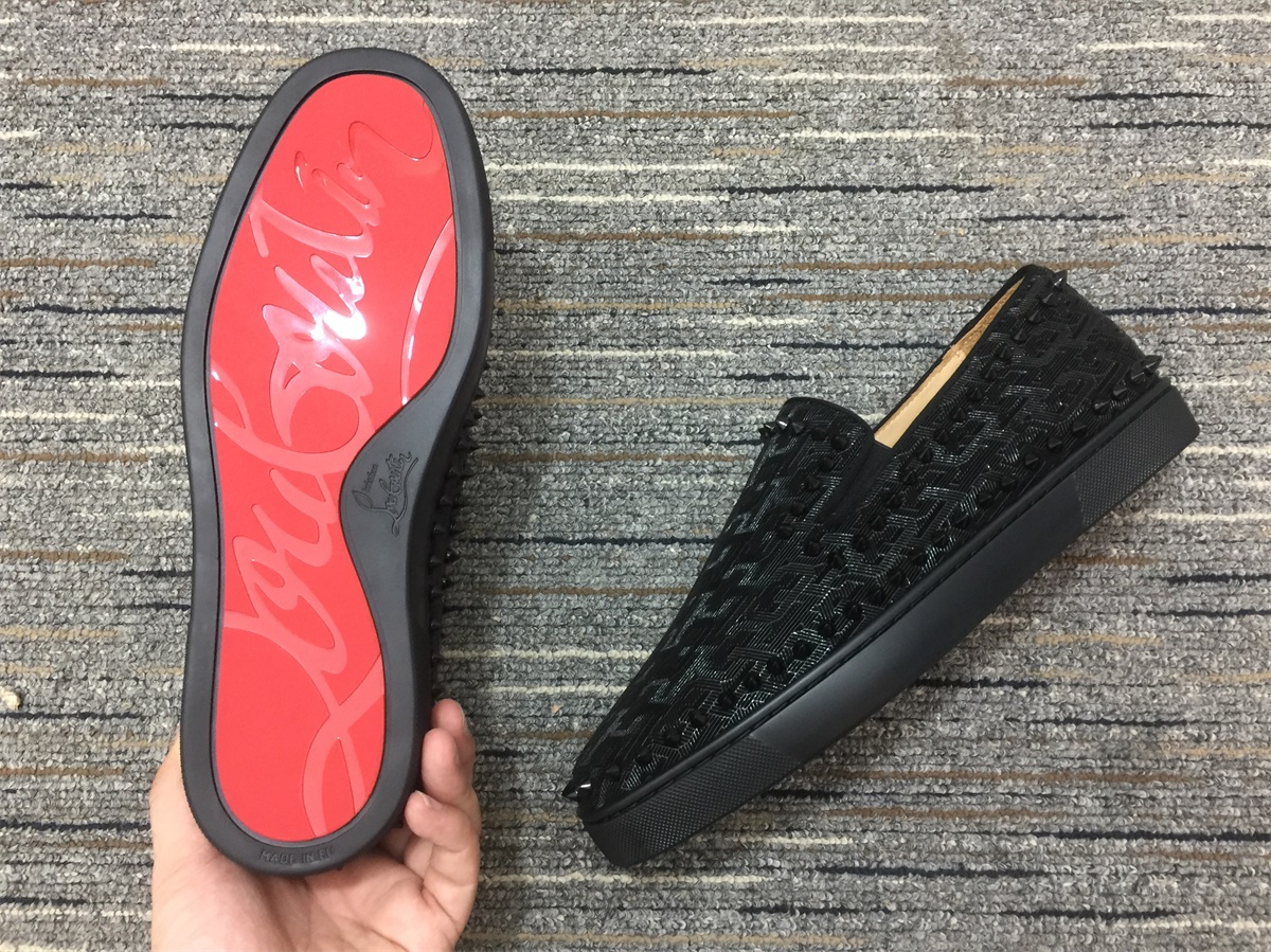 Men Women C*hristian L*ouboutin Low Top Sneaker