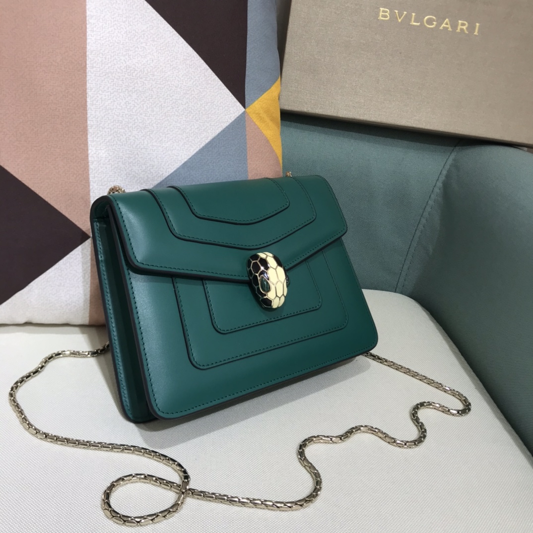 B*vlgari Top Bag 20*14*4.5cm