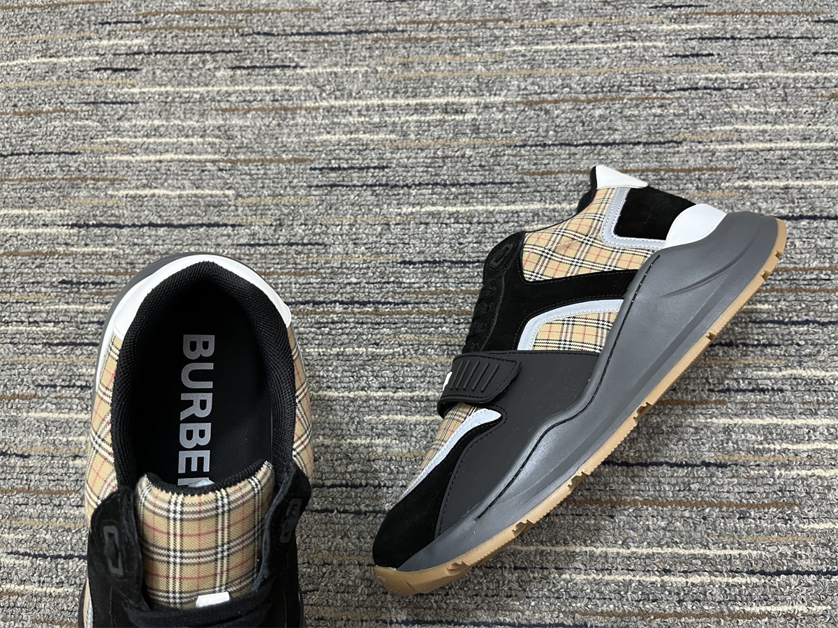 Men B*urberry Top Sneakers