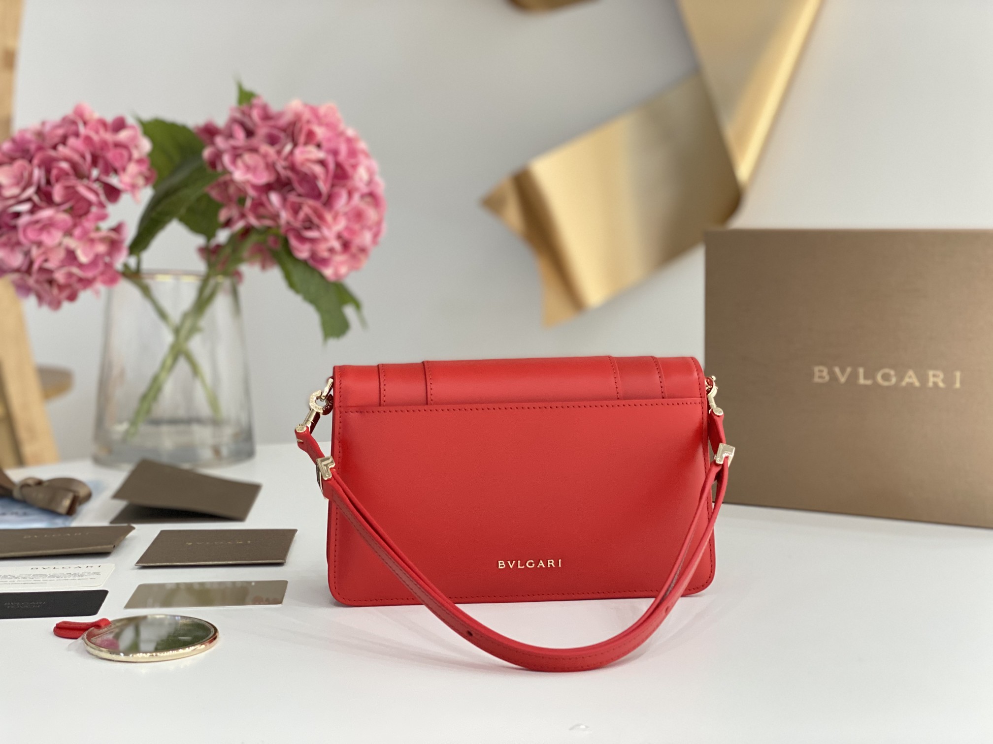 B*vlgari Bag Top Quality 22*15*4.5CM