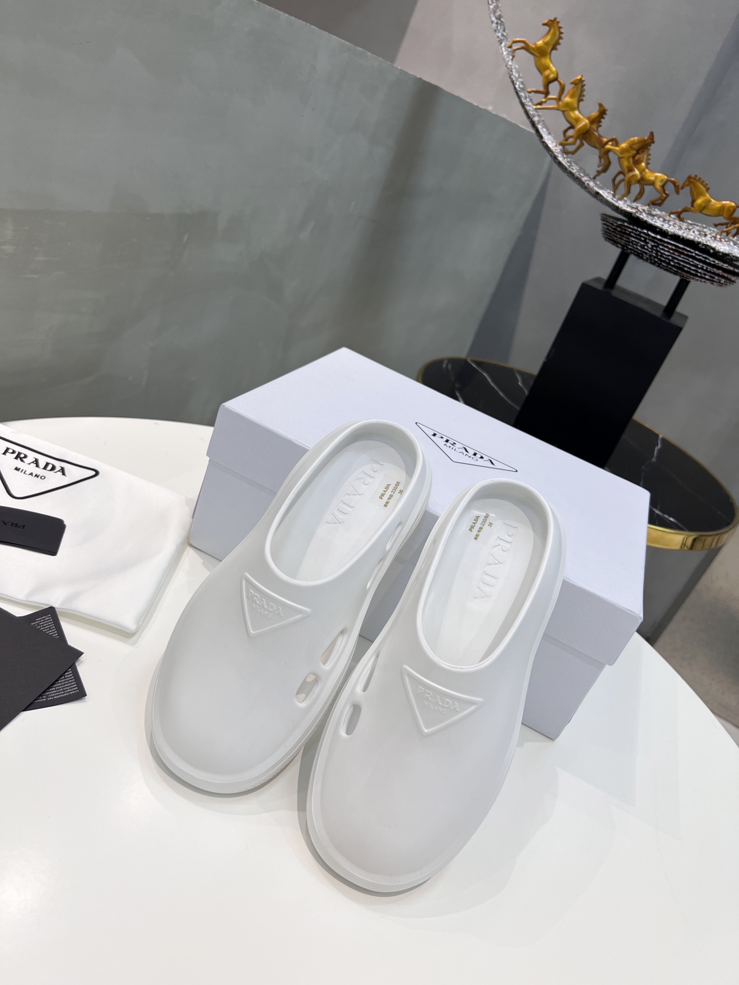 Men Women P*rada Sandals Top