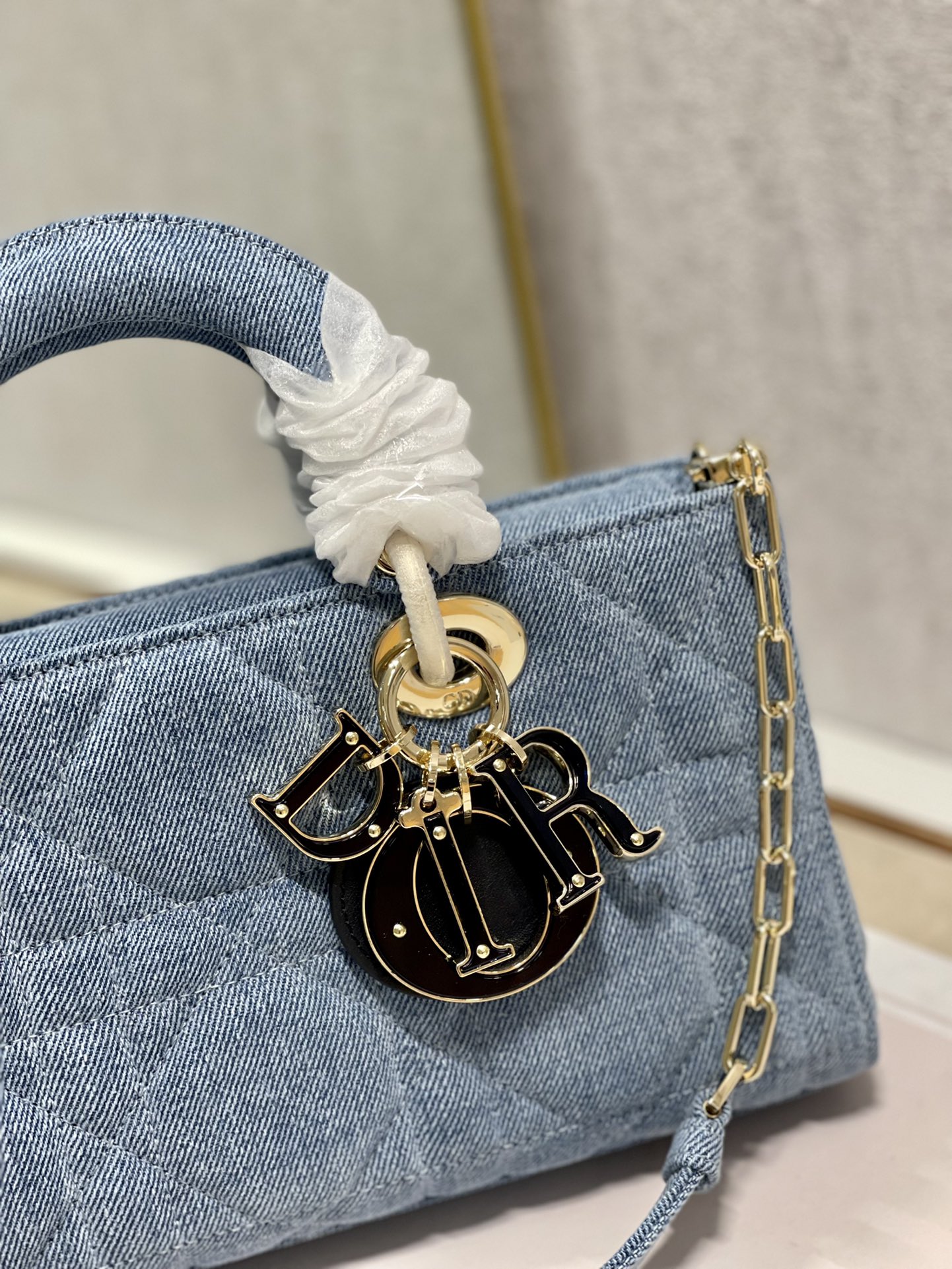 D*ior Bag Top Quality 26*6*14cm