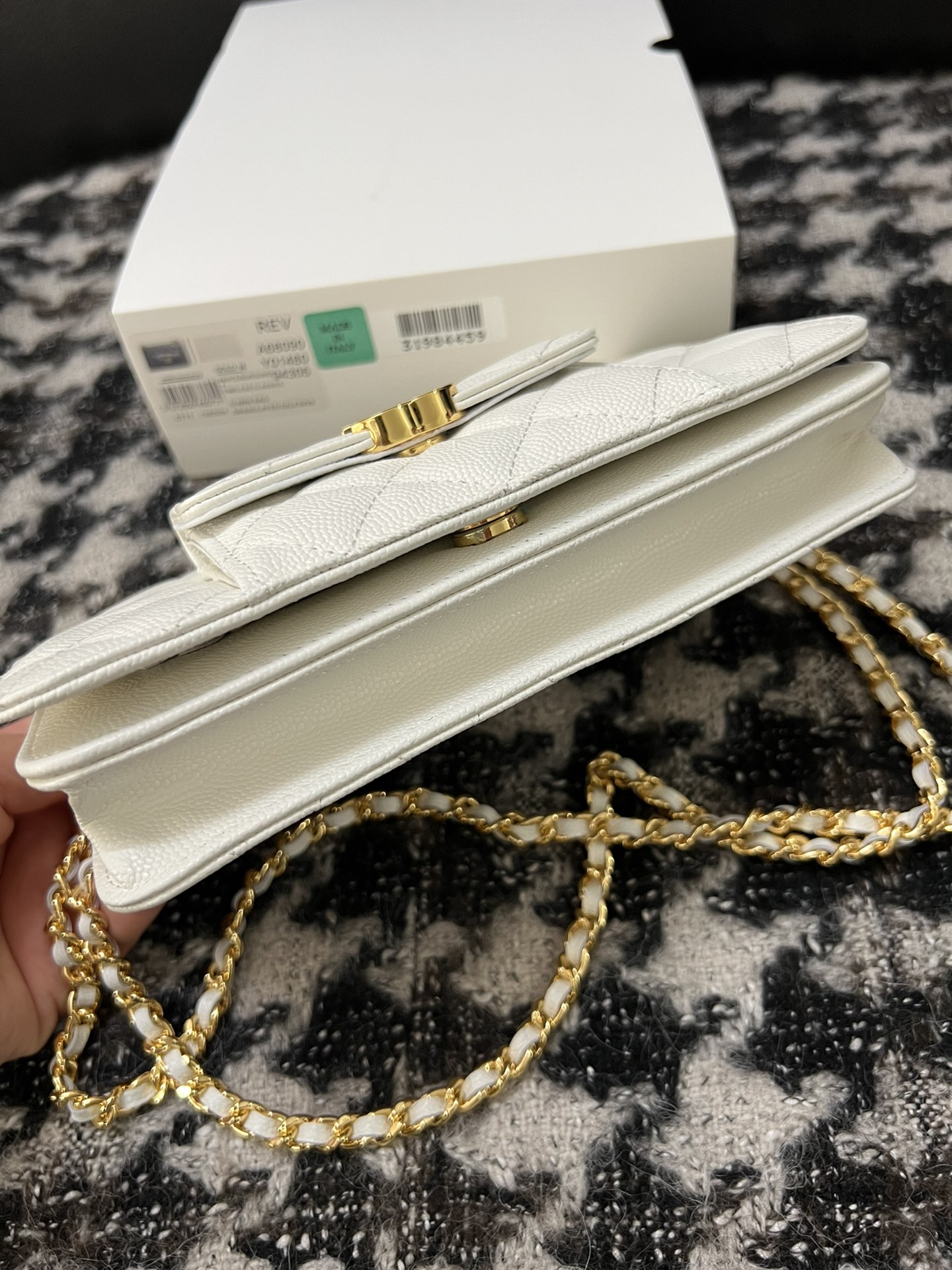 C*hanel Bag Top Quality 12.4*19.2*7.1cm