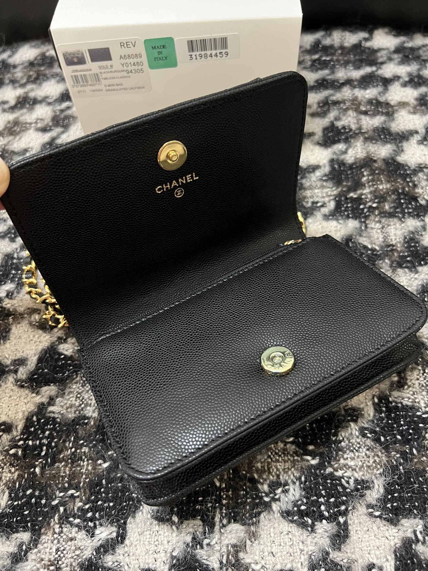 C*hanel Bag Top Quality 9.2*15.2*5.4CM