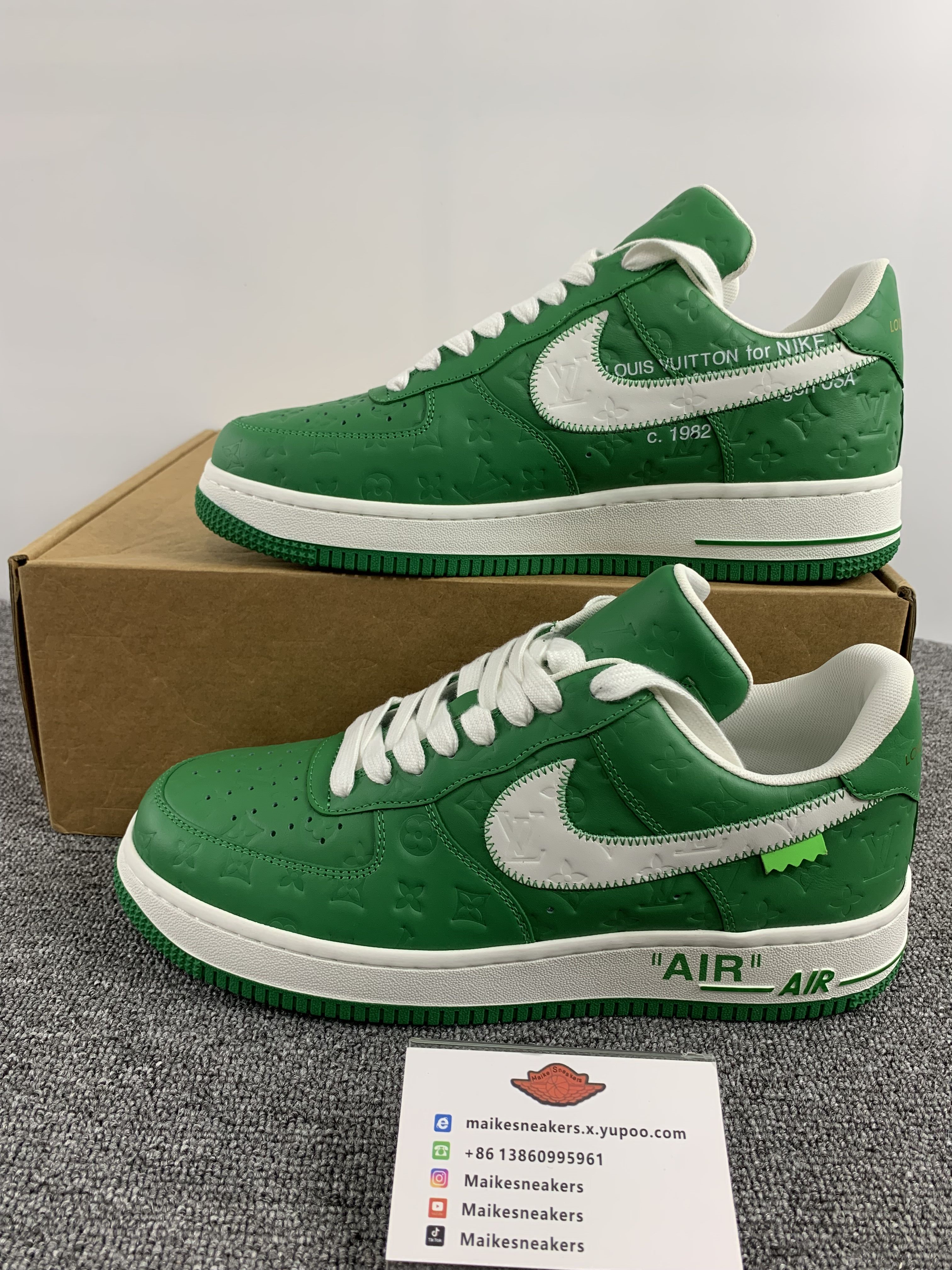 from Men L*ouis V*uitton * nike air force 1 Top Sneakers