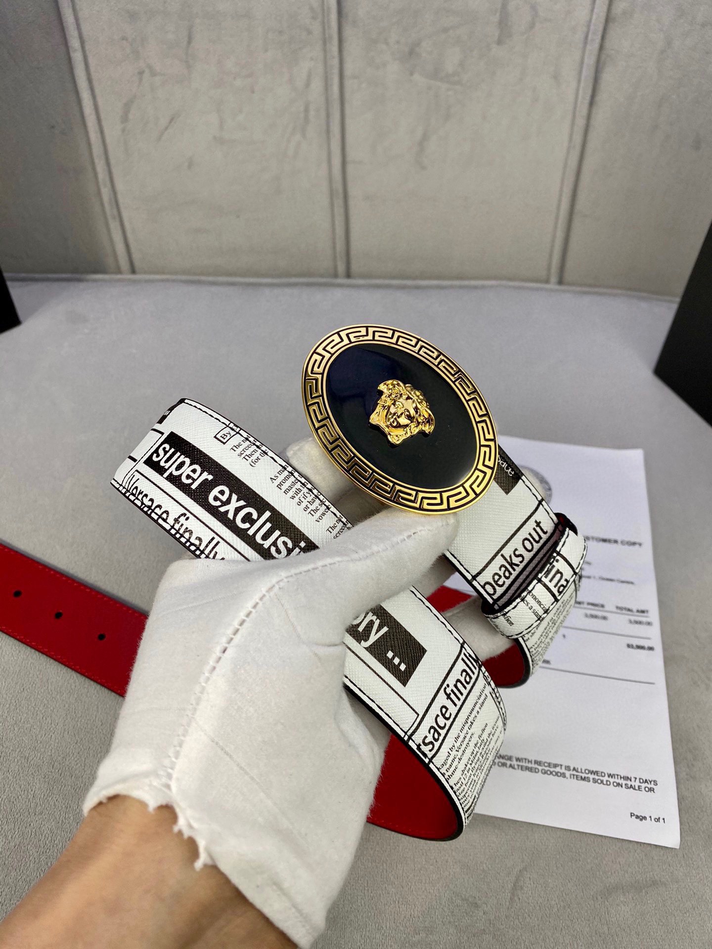 V*ersace Belts Top Quality 40MM