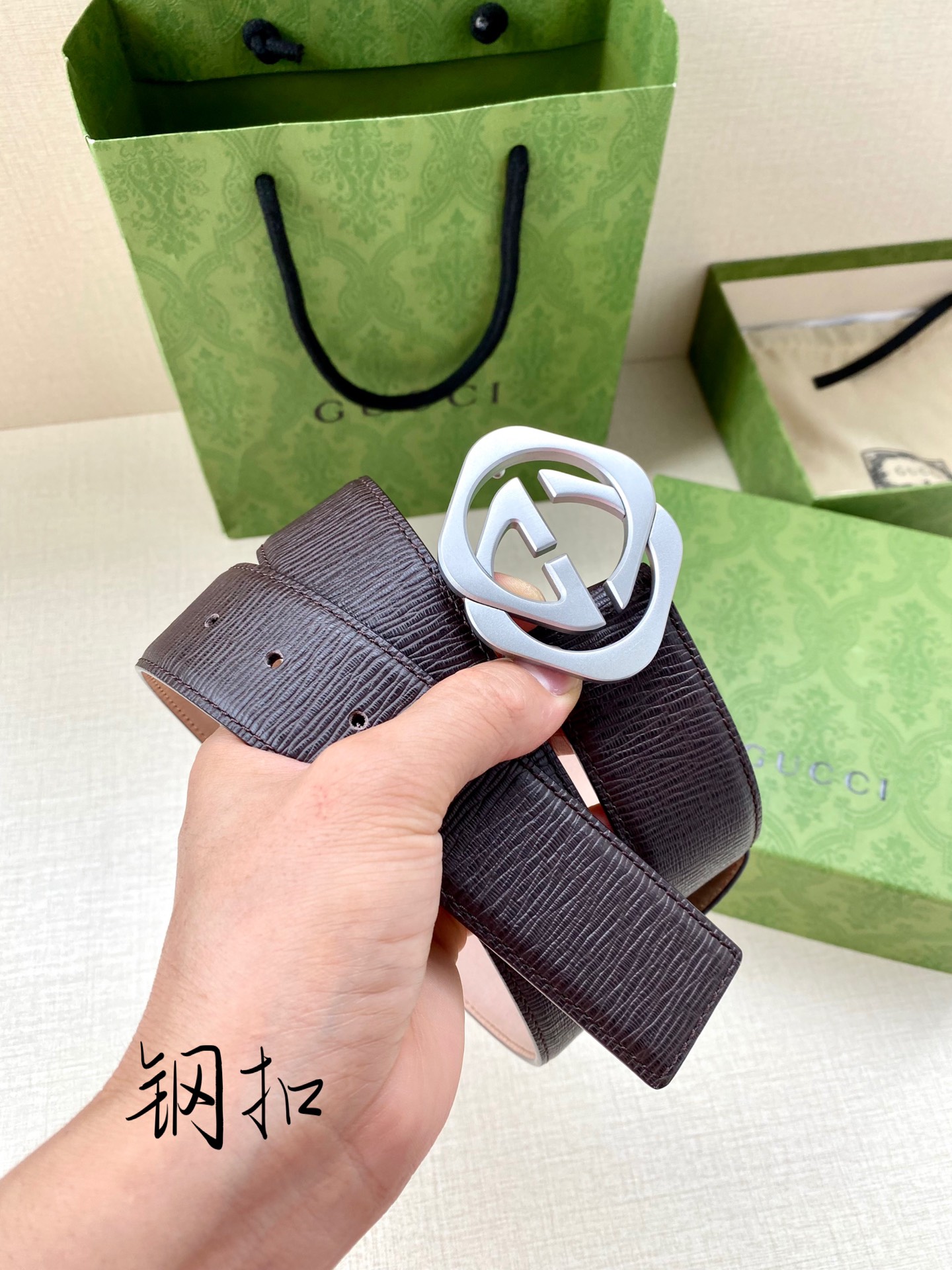 G*ucci Belts Top Quality 38MM