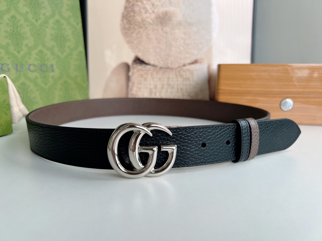 G*ucci Belts Top Quality 37MM