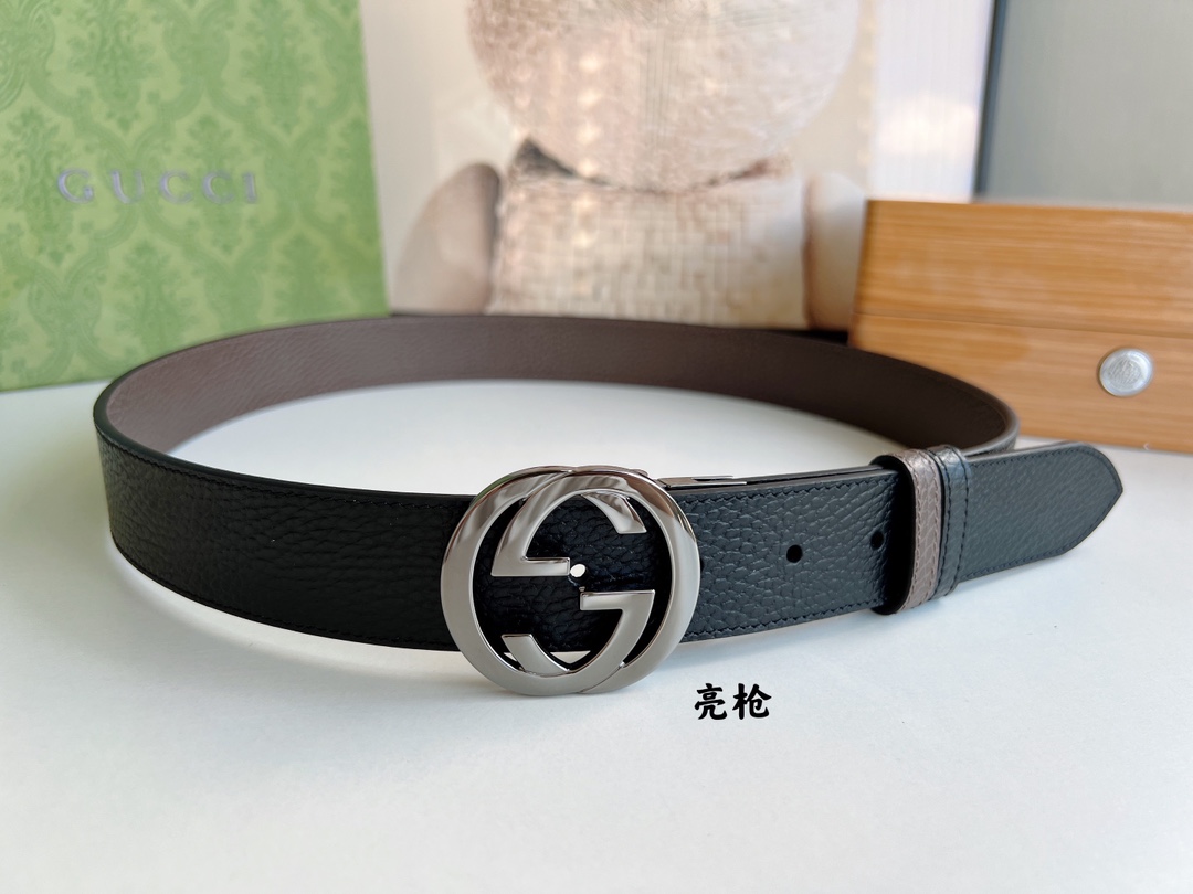 G*ucci Belts Top Quality 37MM