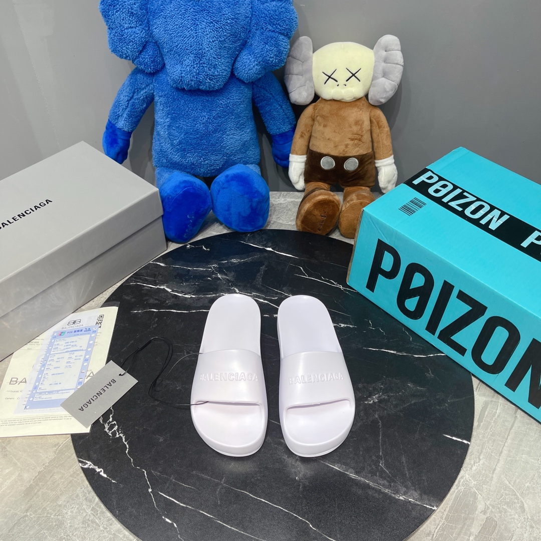 Men Women B*lenciaga Top slippers