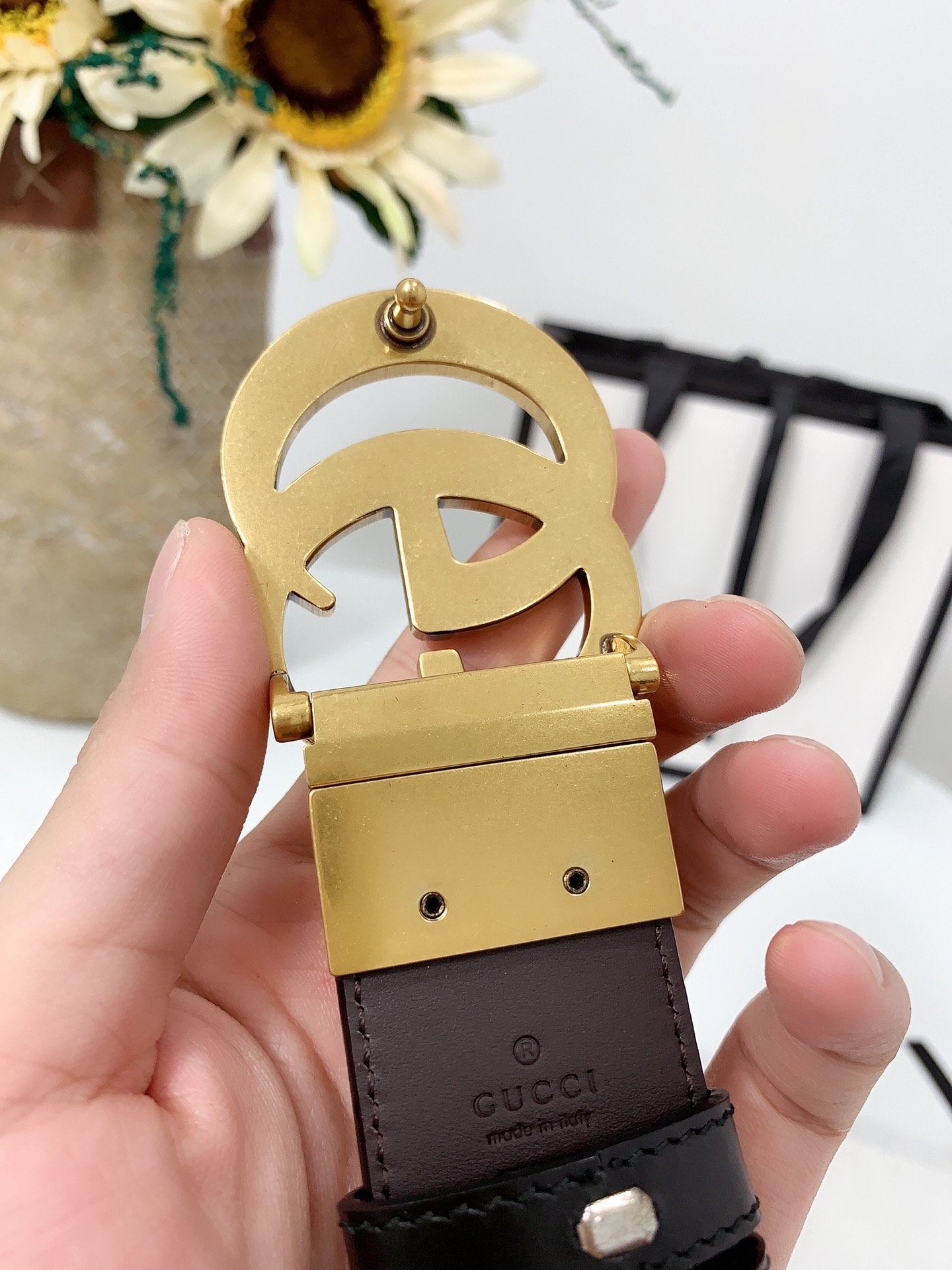 G*ucci Belts Top Quality 37MM