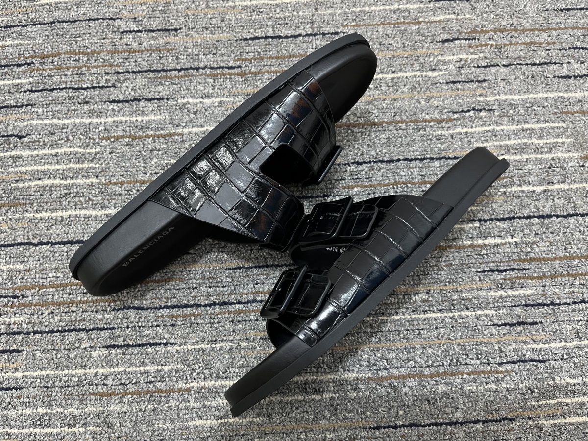 Men B*lenciaga Top Sandals