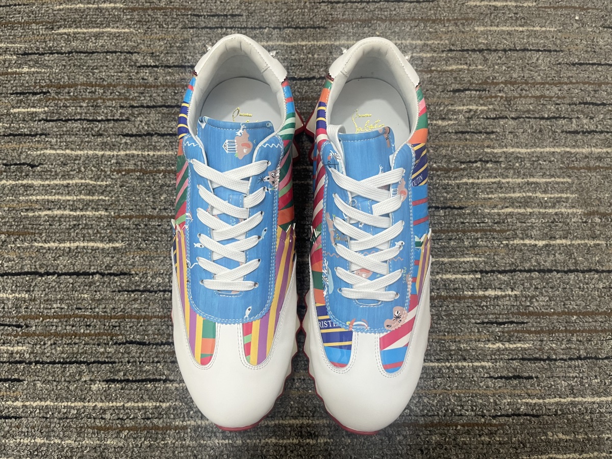 Men Women C*hristian L*ouboutin Top Sneakers