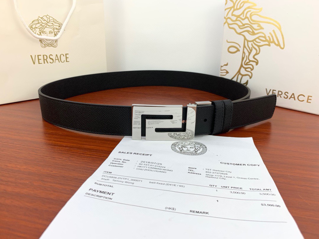 V*ersace Belts Top Quality 35MM