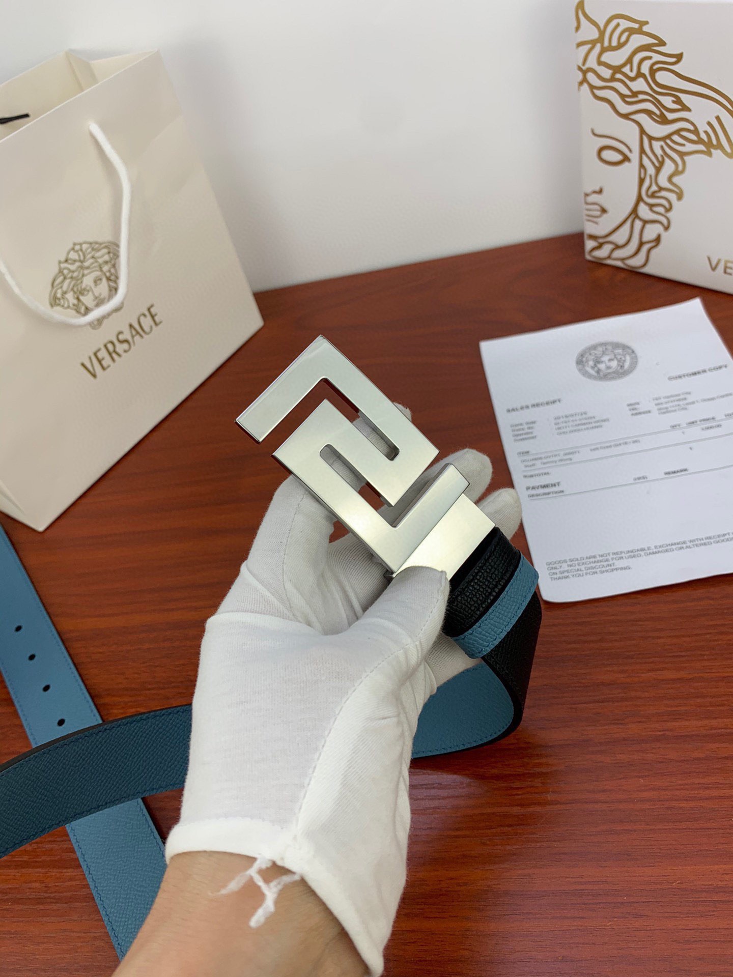 V*ersace Belts Top Quality 35MM