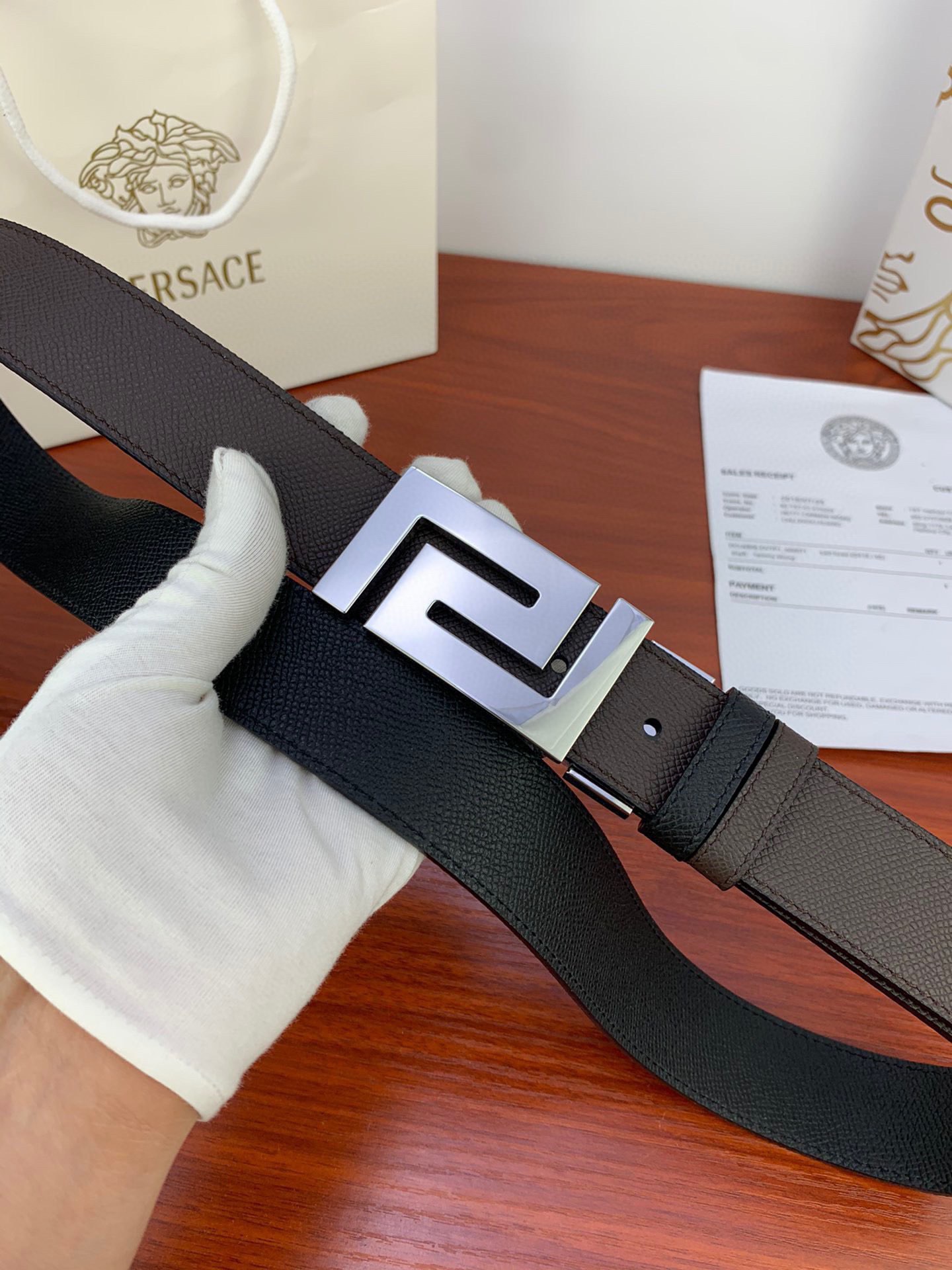 V*ersace Belts Top Quality 35MM